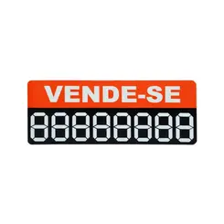 VENDE- SE PEQUENO VERMELHA PL EM PS 20 X 7CM  1UN