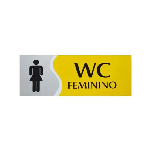WC FEMININO PEQUENO PL EM PS 20 X 7CM 1UN