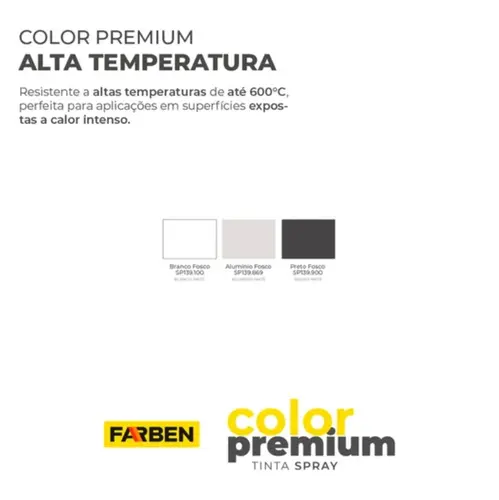 TINTA SPRAY ALTA TEMPERATURA