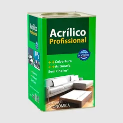 TINTA ACRILICA PROFISSIONAL ECONOMICA