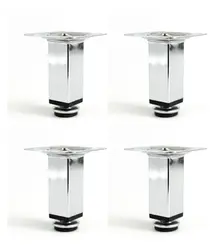PES PARA MOVEIS QUADRADO (04 PCS)