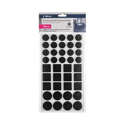 FELTRO CONJ PROTETOR ADESIVO 40PCS FELTRO