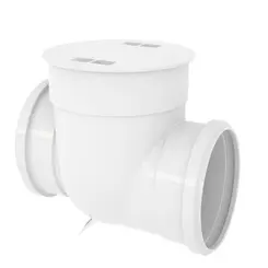 VALVULA RETENÇAO ESGOTO COMPLETA BRANCO