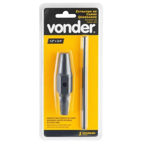 EXTRATOR DE TUBO/CANO QUEBRA 1/2" E 3/4"