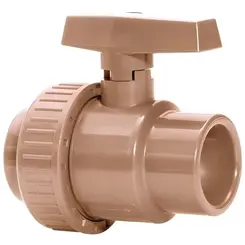REGISTRO ESFERA PVC C/ UNIAO