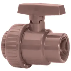REGISTRO ESFERA ROSCA INTERNA PVC C/ UNIAO