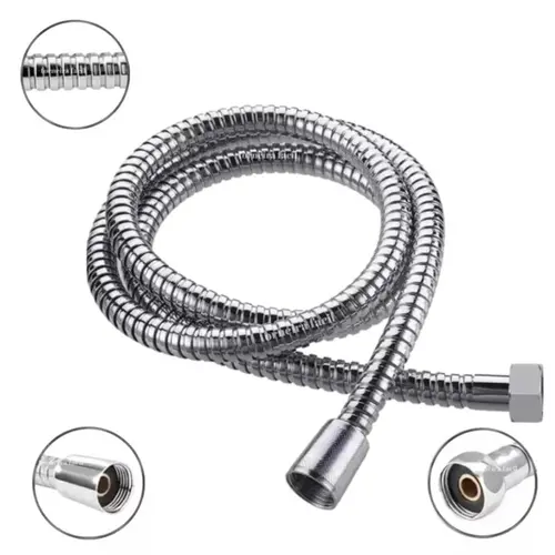 MANGUEIRA FLEXIVEL P/DUCHA HIGIENICA DE ACO INOX 1.2M