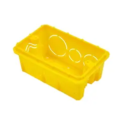 CAIXA DE LUZ 4 X 2 AMARELA