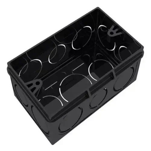 CAIXA DE LUZ 4 X 2 PRETO