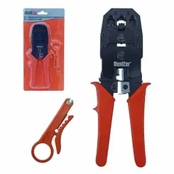 KIT DESENCAPADOR, CORTADOR, CRIMPADOR CABOS DE REDE