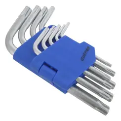 JOGO DE CHAVE TORX C/9 PÇS