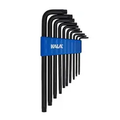 JOGO DE CHAVE TORX 9PÇS LONGA