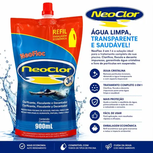 CLARIFICANTE NEOFLOC 900ML SACHE