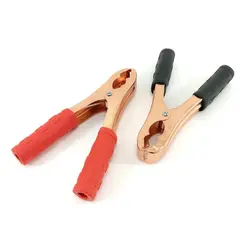 GARRA JACARE P/CABO DE BATERIA 2PCS